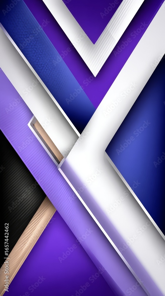 Poster vibrant abstract background featuring a dynamic composition of geometric shapes and a rich palette o