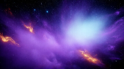 abstract background with stars