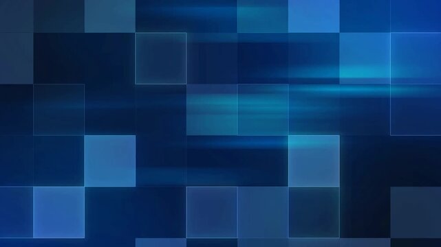 abstract blue squares background