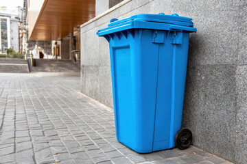 Garbage bin for bio waste