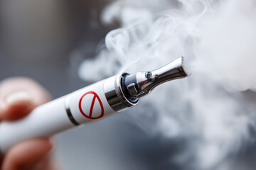 Electronic cigarette smoking ban