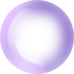 Blue Purple Circle Frame Gradient Overlay with Soft Blur Border
