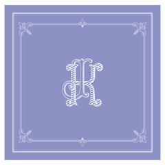 JK, KJ, logo JK, Letter JK,  Monogram JK,Wedding Monogram, Wedding Logo, Logo Design , Monogram Vintage