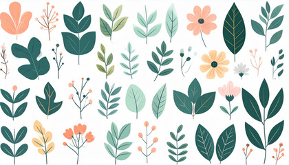  Abstract Floral Pattern