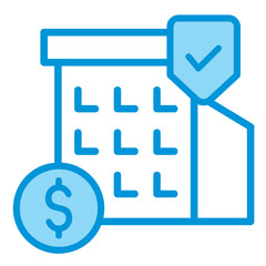Insurance Company Outline Icon