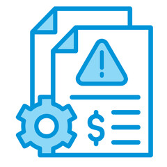 Risk Assessment Outline Icon