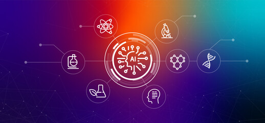 AI in scientific research and discovery artificial intelligence in biology chemistry physics and other scientific fields the future of research bio technology chemistry molecular