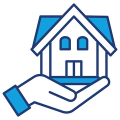 Mortgage Blue Icon