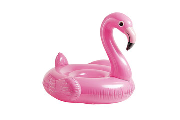Pink flamingo inflatable pool float