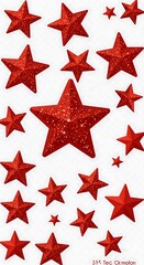 Obraz premium Crimson Constellation