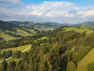 Landschaft &Ouml;sterreich Panorama