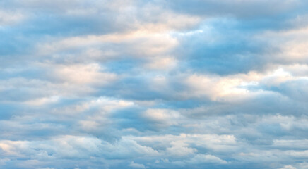 Cloudy skyscape background. Cloudscape sky background. Cloud in the sky. Background with cloud....