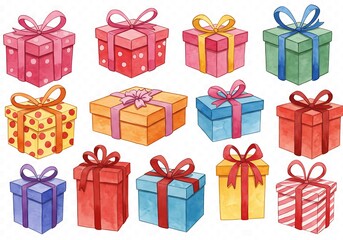 A Watercolor Symphony of Gifts