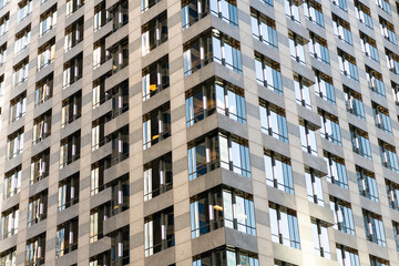 Architecture reflection. Building architecture. Building background. Glass building window. Architectural detail. Background of architecture. Modern glass background. Reflective glass background