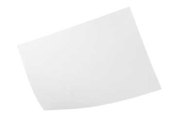 pile blank white paper flying, empty note leaf or leaflet in motion mockup, sheet falls and twists isolated on white with clipping path.