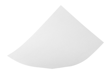 pile blank white paper flying, empty note leaf or leaflet in motion mockup, sheet falls and twists isolated on white with clipping path.