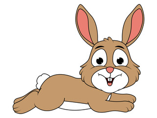 Cute Rabbit Animal Cartoon 