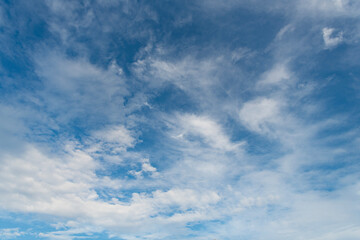 Sky and cloud formation. Weather cloudscape. Sky filled with cloud. Overcast scene. Cloudy sky view. Cloud drifting. Cloudy atmospheric backdrop. Morning sky with cloud. Bright clouds