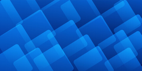 Abstract blue geometric background. Dynamic shapes composition. Eps10