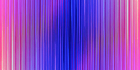 Vibrant abstract vertical lines with gradient transition from red to purple to blue, creating depth and visual motion.