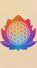 Flower of Life's Embrace