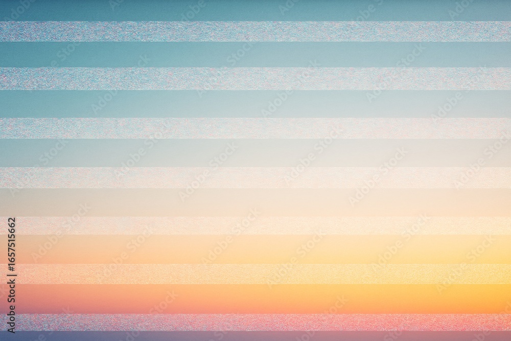 Poster abstract striped background with pastel gradient light pattern in horizontal bands across sky-inspir