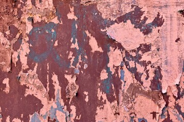Distressed wall for abstract background design; a cool urban city grunge style.