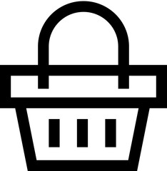 Obraz premium shopping bag icon