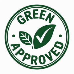 Green Approved Eco Certification Badge
