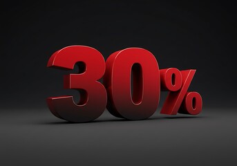 深紅の30%