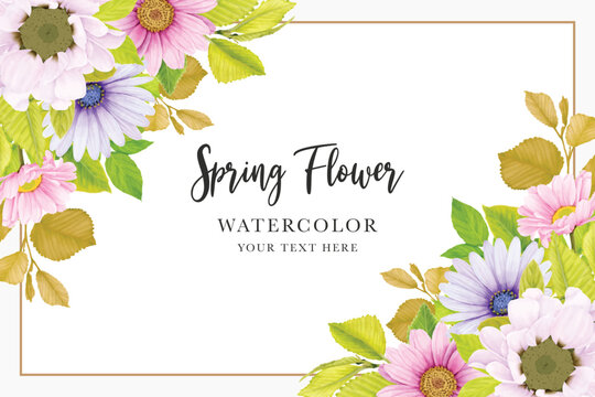 elegant floral wedding card set
