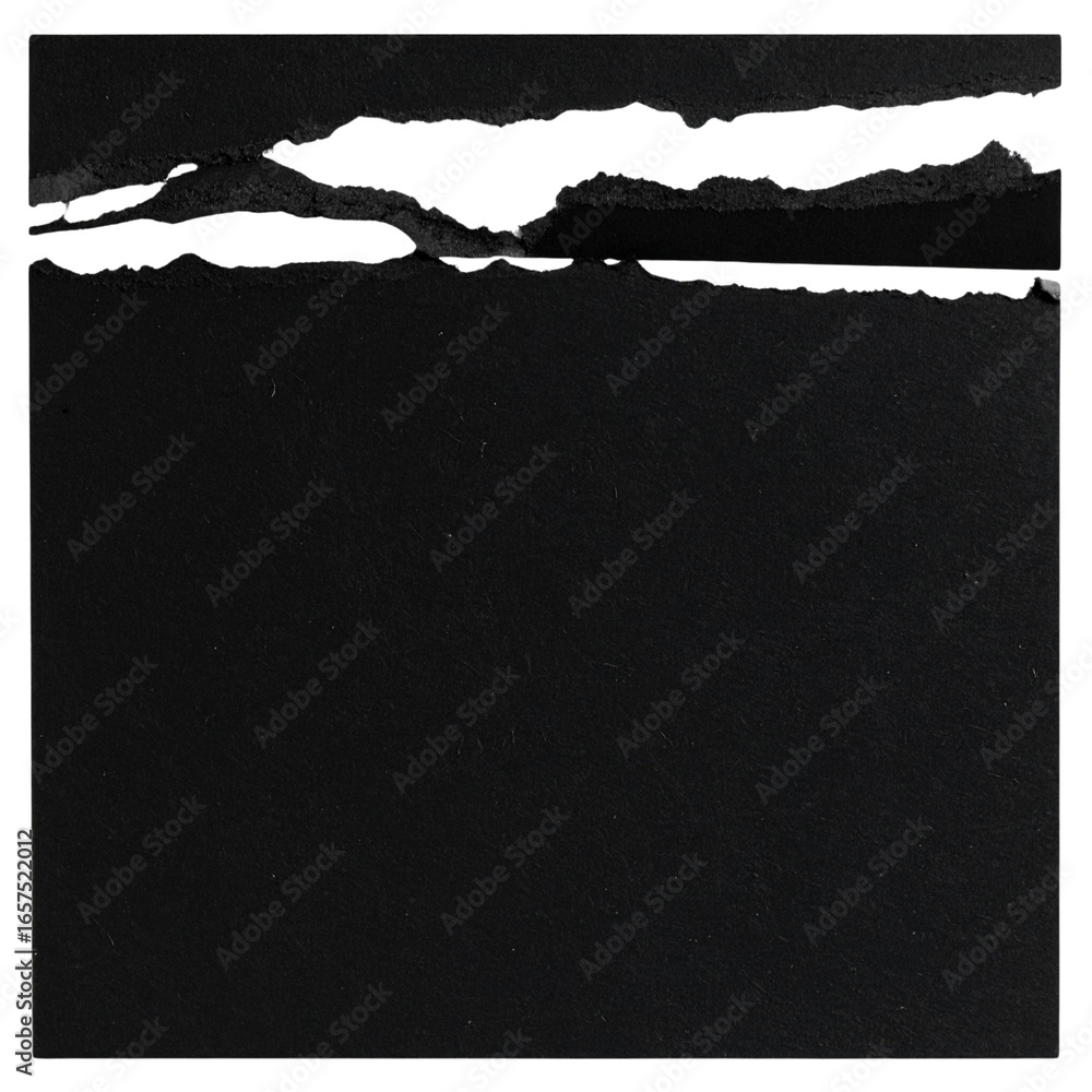 Aufkleber torn and ripped paper textures with blank space and frayed edges for design backgrounds