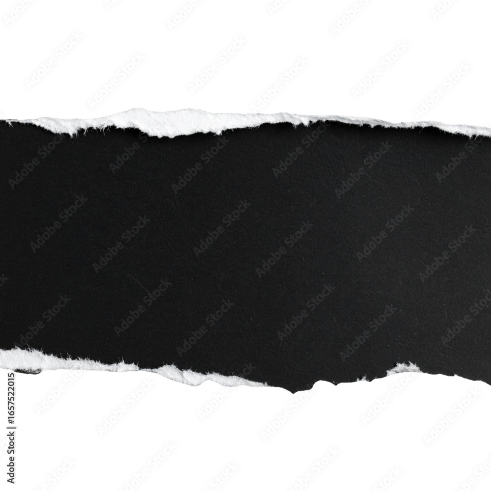 Poster torn and ripped paper textures with blank space and frayed edges for design backgrounds