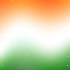 Creative Independence Day Tricolor Background Design with Orange White Green Gradient © YadavAman