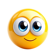 happy smiley face isolated on white background PNG 