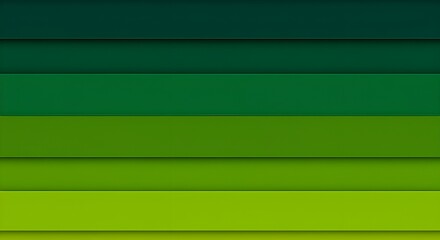 Obraz premium green Gradient Layers