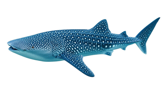 Isolated Whale Shark - Powered by Adobe