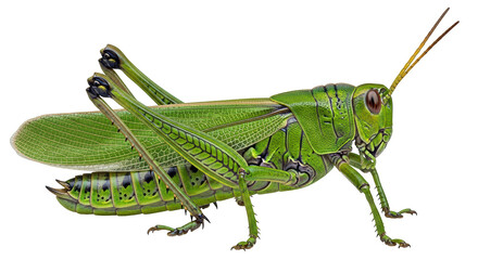 Isolated Grasshopper