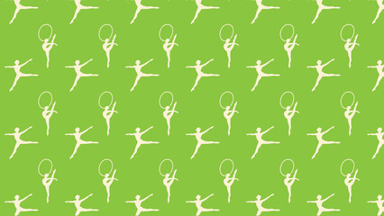 Elegant cheer leading vector pattern 