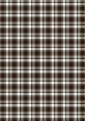 Seamless pattern of a brown and green plaid tartan texture backdrop