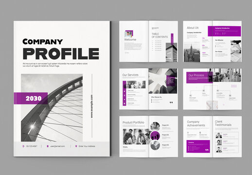 Company Profile Brochure Template