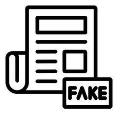 fake news icon