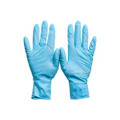 Obraz premium A pair of disposable surgical gloves used for medical and healthcare purposes