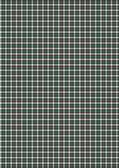 Seamless blue plaid pattern with a checkered fabric texture