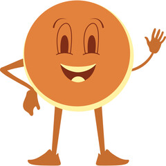 Pancake Cute Character