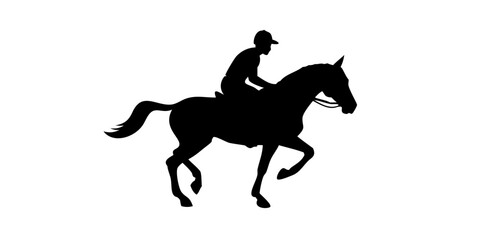 Horseback Rider Silhouette