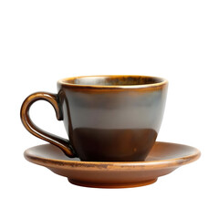 cup of coffee isolated on white background PNG 
