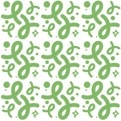 seamless abstract curved line pattern