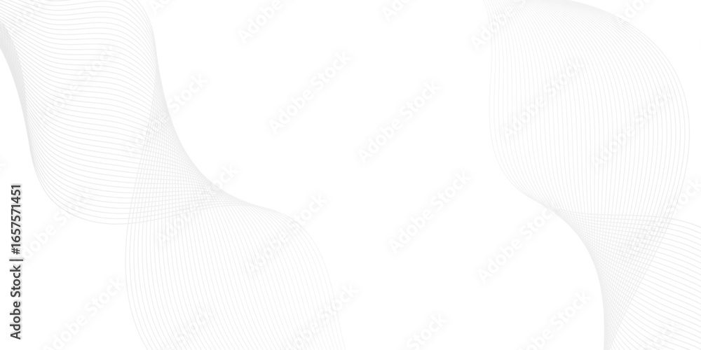 Aufkleber vector wave digital white and gray blend futuristic technology flow tech transparent line stripe ene