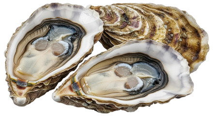 Isolated Oysters